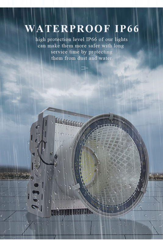 Ahorro energético de luz de inundación LED exterior 400w 600w 800w Torre de grúa de luz Ip65 luces de inundación