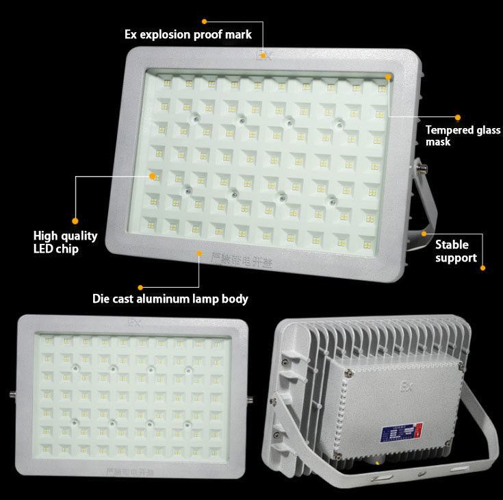 Alerta de luz diurna 6000K Proyector LED para servicios de soluciones de iluminación y chip SMD de 200W