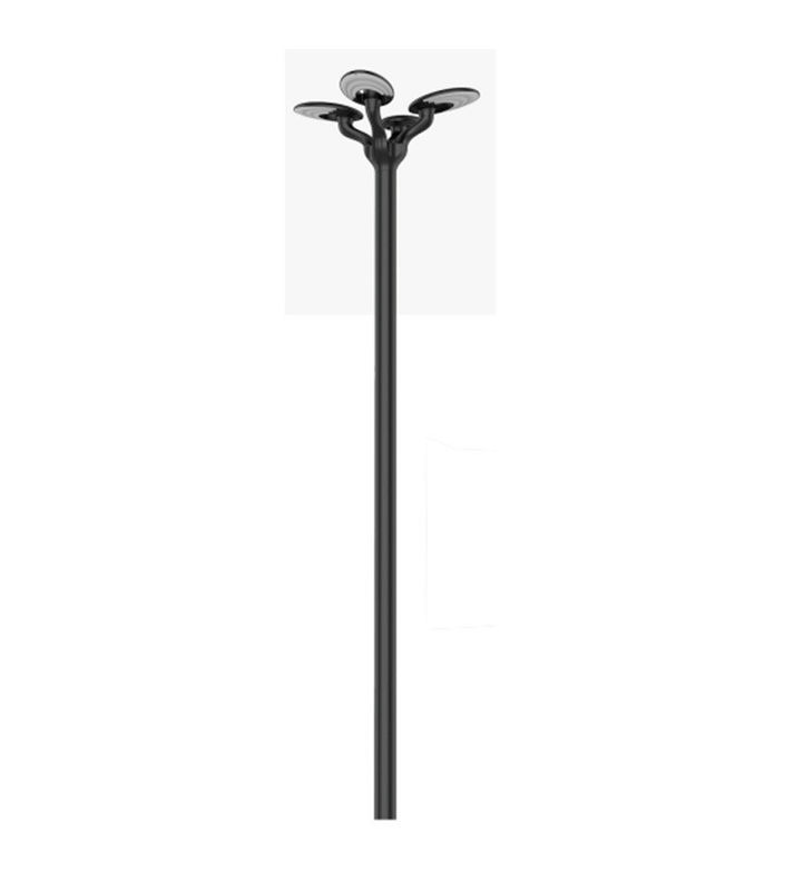 Iluminación de jardín Iluminación de polo alto 2,5-3,5m 40-60W LED Iluminación solar de la calle Peso del producto 23kg